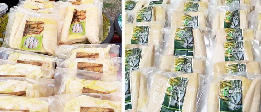 Rebung tabah kemasan vakum